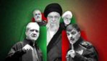 Regime im Iran: Sie bilden die Spitze der Islamischen Republik Iran