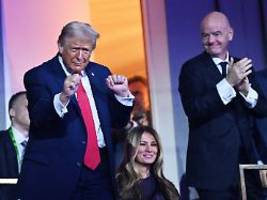 tiefe beschämung : sogar fifa-funktionären scheint das trump-anbiedern peinlich