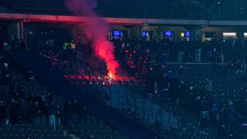 hertha-spiel: wie es laut polizei zu den ausschreitungen kam