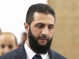 Al-Schaara: Syrischer Übergangspräsident verschiebt Deutschlandbesuch kurzfristig