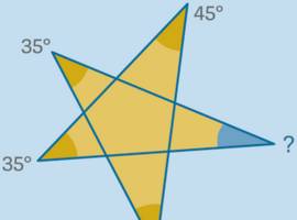 Rätsel der Woche: Wie groß ist der blaue Winkel?