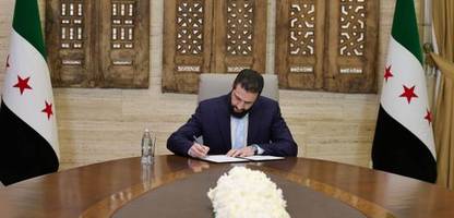 Syrien: Übergangspräsident al-Scharaa verschiebt Berlin-Besuch