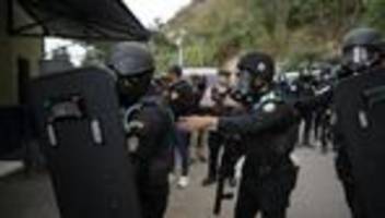 Lateinamerika: Guatemala ruft Notstand nach Rebellionen in Gefängnissen aus