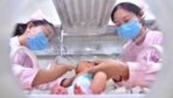 Demografie: Chinas Geburtenzahlen auf historischem Tiefstand