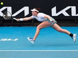 maria verzweifelt in australien: tennis-talent ella seidel vergießt im spiel bittere tränen