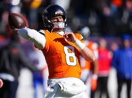 denver broncos in den nfl-playoffs: der halbfinal-quarterback, der in dieser saison keinen pass geworfen hat