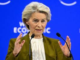 Weltwirtschaftsforum: Von der Leyen: „Ein Deal ist ein Deal“