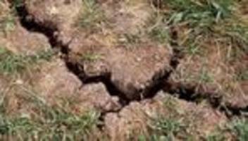 klima: wetter deutlich zu trocken - nur wenig neues grundwasser
