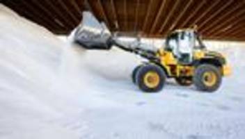 Nach Sturmtief Elli: Hannover füllt Salzlager und rüstet sich für nächsten Frost
