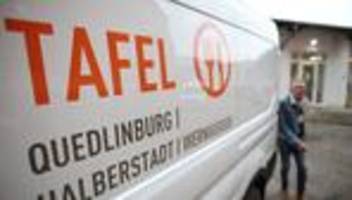 soziales: weniger spenden für tafeln in sachsen-anhalt