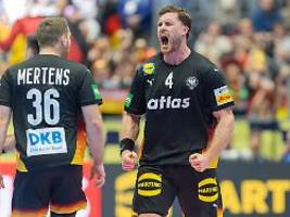 mannschaft hat sehr gelitten: beim dhb-team hat es vor der explosion ordentlich gekracht