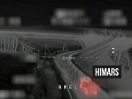 Zwei Angriffe in vier Tagen: Russische Drohnen stürzen sich auf ukrainische Himars-Werfer