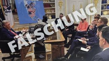 Schielt Trump auch auf Kanada? US-Präsident provoziert mit krudem Fake-Foto