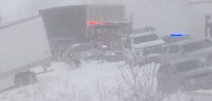 michigan: mehr als 100 fahrzeuge in massenkarambolage verwickelt