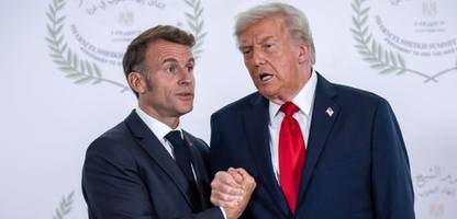 Ukraine: Trump veröffentlicht private Nachricht von Macron vor möglichem Treffen