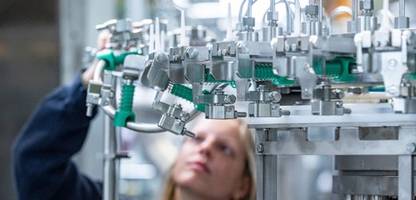 deutsche industrie: gut gefüllte auftragsbücher