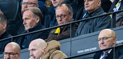Friedrich Merz bei Borussia Dortmund: Hier eben nicht der Kanzler aller Deutschen
