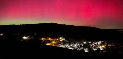 Über Deutschland leuchten Polarlichter