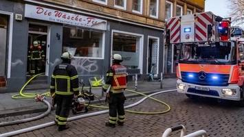 Brand in Waschsalon an der Friedrichstraße – das ist die Ursache