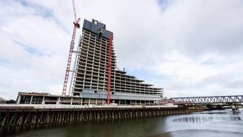 Rossmann und der Elbtower: Weiterbau rückt noch ein Stückchen näher