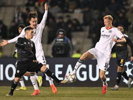 Frankfurt in der Champions League: Die Eintracht scheitert in letzter Minute