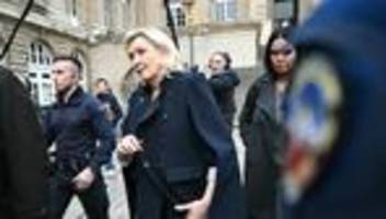 berufungsprozess gegen marine le pen: diesmal recht freundlich