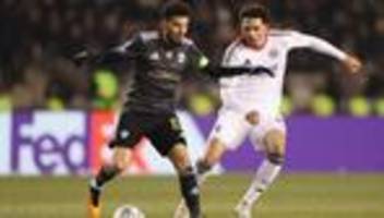 Champions League: Spätes 2:3 bei Außenseiter Agdam: Frankfurt scheidet aus