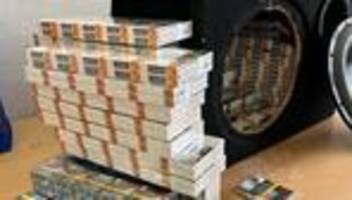 Kontrolle: Zoll findet fast 8.000 geschmuggelte Zigaretten in Musikbox