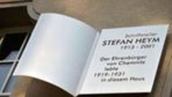 Literatur & Handy: App führt auf Stefan Heyms Spuren durch Chemnitz