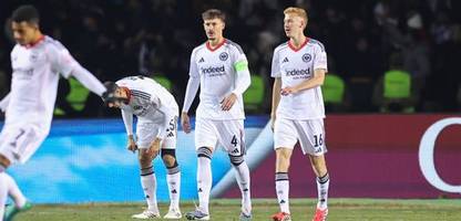 Eintracht Frankfurt fliegt aus der Champions League