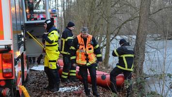 jugendliche laufen über Öjendorfer see – 40 rettungskräfte eilen zu hilfe