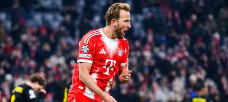 Kane-Doppelpack und zehn gute Minuten reichen: Bayern im Achtelfinale der Champions League