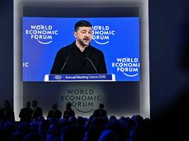 weltwirtschaftsforum davos: selenskij kritisiert europa so deutlich wie selten