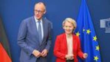 grönland: merz trifft von der leyen vor eu-sondergipfel zu gespräch