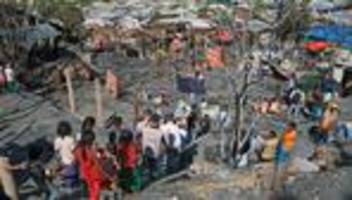 Bangladesch: Großbrand zerstört Hunderte Unterkünfte von Rohingya-Flüchtlingen