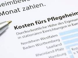 Forderungen nach Pflegereform: Pflege im Heim immer teurer - mehr als 3200 Euro Eigenanteil