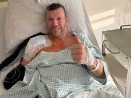 ich bin bald wieder fit: lothar matthäus meldet sich nach unfall aus dem krankenhaus