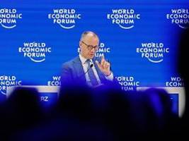 Kanzler-Rede in Davos: Merz ist kein Carney, aber recht hat er trotzdem