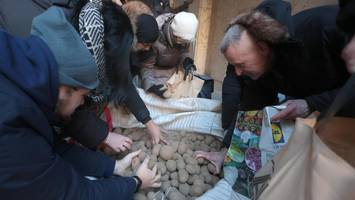 Kartoffelaktion in Neukölln: Zwei Tonnen gehen in nur 25 Minuten weg