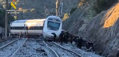 Spanien: Deutsches Opfer unter 45 Toten nach schwerem Zugunglück