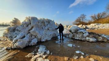 Eisberge wie in der Arktis: Wie lange das Schauspiel noch andauert