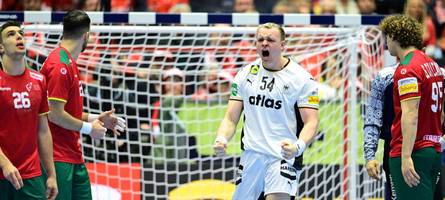 revanche geglückt: handballer gewinnen krimi gegen portugal und erhöhen halbfinal-chancen