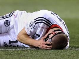 Champions-League-Aus von Eintracht Frankfurt: Eine Niederlage, die alle Schwächen zusammenfasst