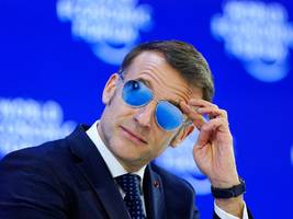 leute: macrons sonnenbrille, ein must-have