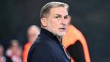 fußballbundesliga: stefan kuntz weist vorwürfe nach dem aus beim hsv zurück