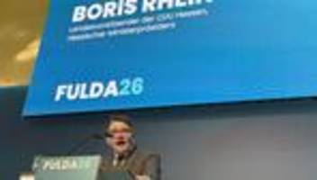 Parteitreffen: CDU Hessen startet mit Rückenwind in den Kommunalwahlkampf