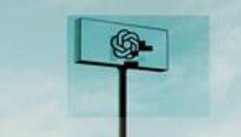 ChatGPT: Werbung in eigener Sache