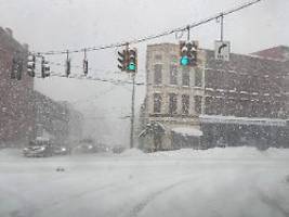 Bundesstaaten rufen Notstand aus: Monstersturm könnte den USA bis zu minus 45 Grad bringen