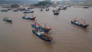 Chinesische Fischerboote bilden auffällige Formation: Seeblockade gegen Taiwan?