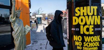 ice in minnesota: streiks und demos gegen einwanderungsbehörde